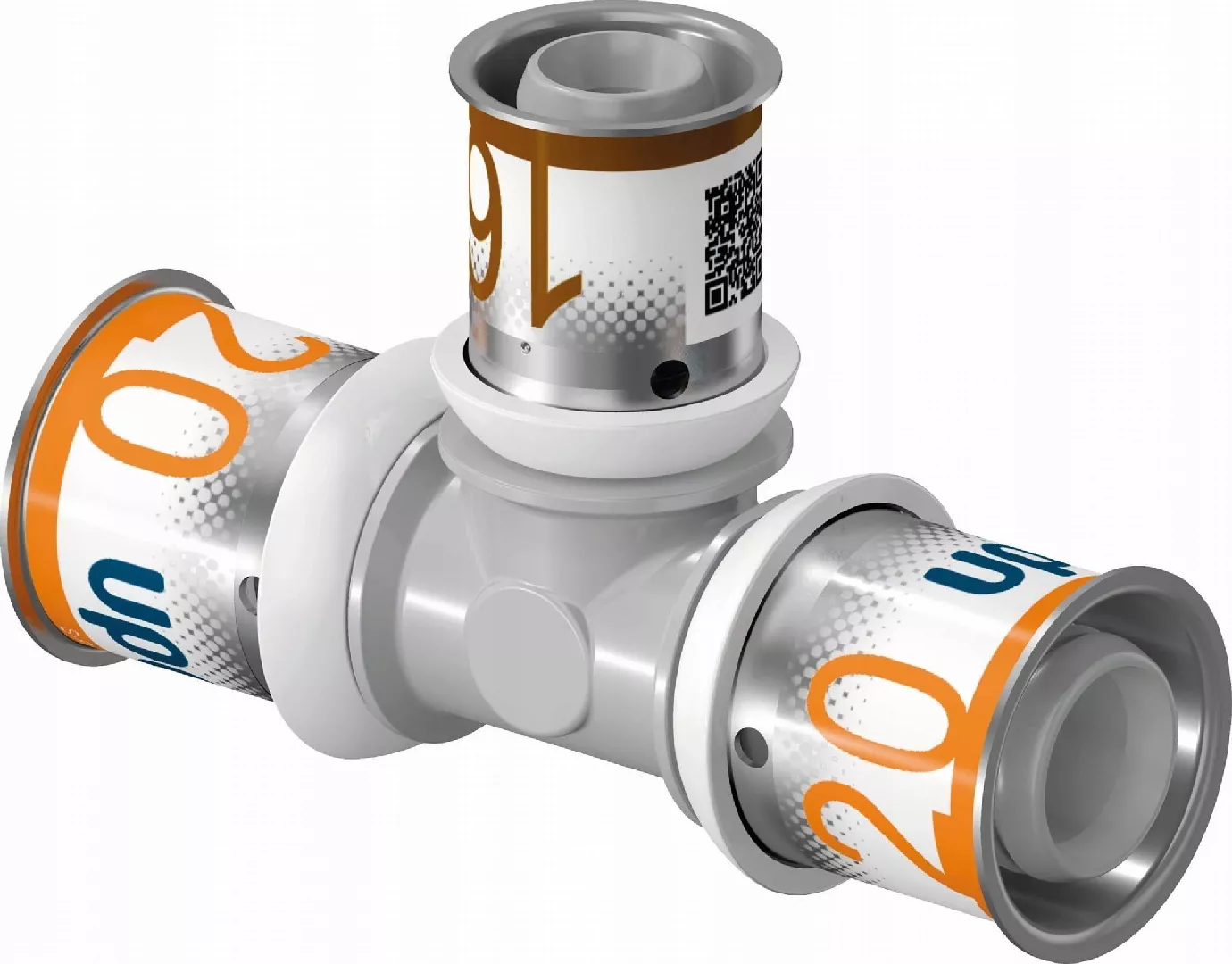 Uponor S-Press PLUS reducing tee PPSU