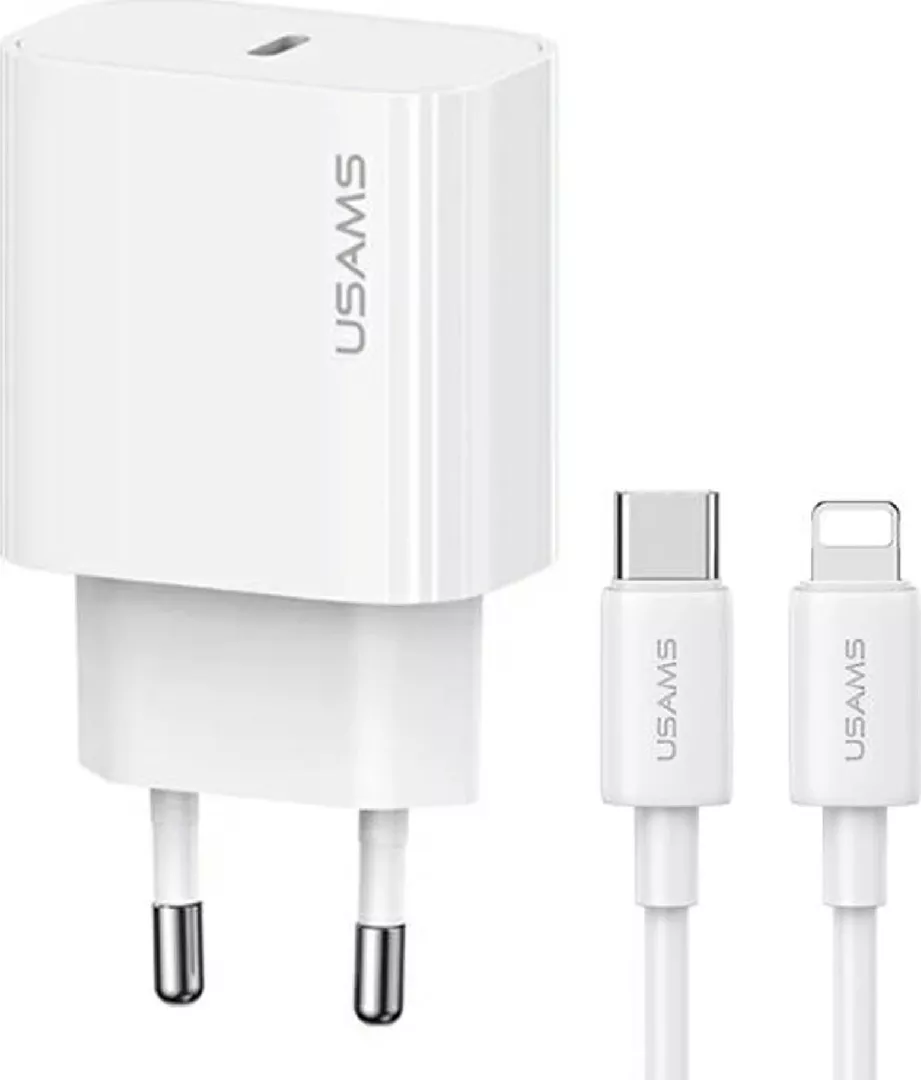 Ladowarka Usams USAMS Lad. siec. 1xUSB-C