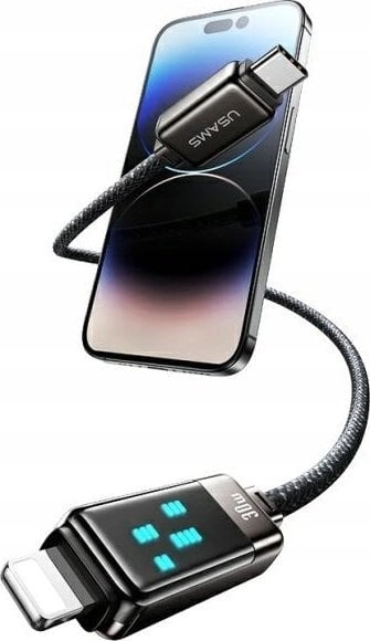 USAMS Kabel USB-C na Lightning 30W