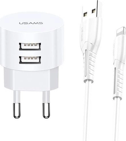 *Ladowarka sieciowa T202xUSB 2 1A Lightning