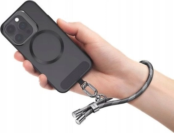 Usams USAMS phone lanyard 34cm grey/grey