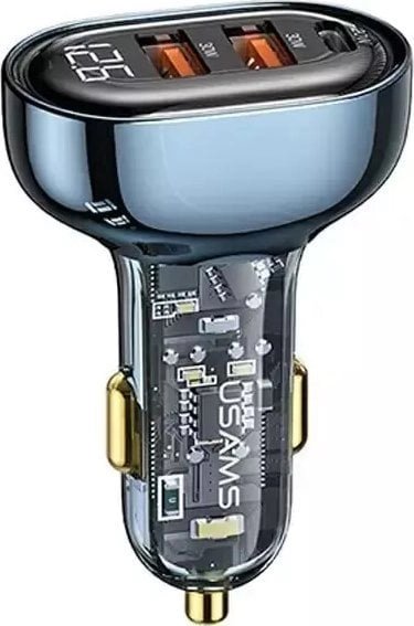 Usams charger USAMS car charger 2xUSB+1xUSB-C