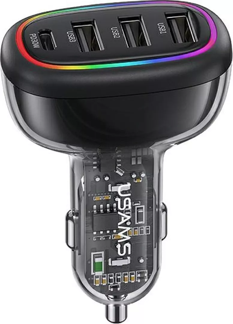 USAMS Lad. sam. 1xUSB-C 3xUSB-A C34