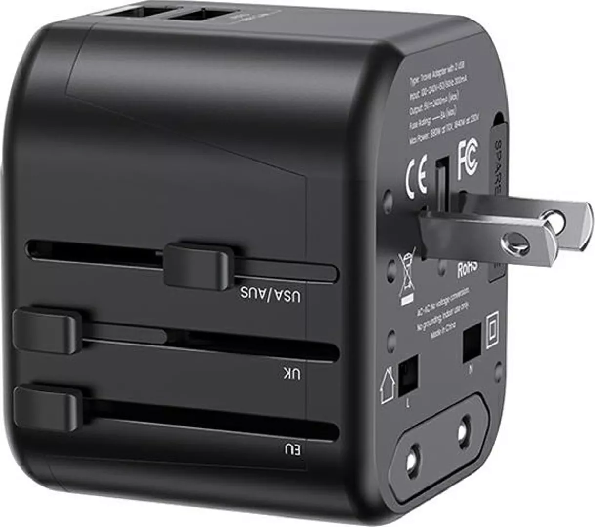 Ładowarka Usams Ładowarka Sieciowa USAMS 2xUSB