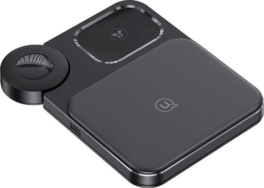 Usams US-CD190 3-in-1 desktop inductive charger
