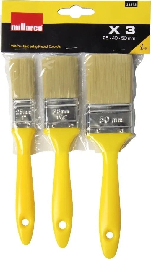 Paint brush set - 3 pcs