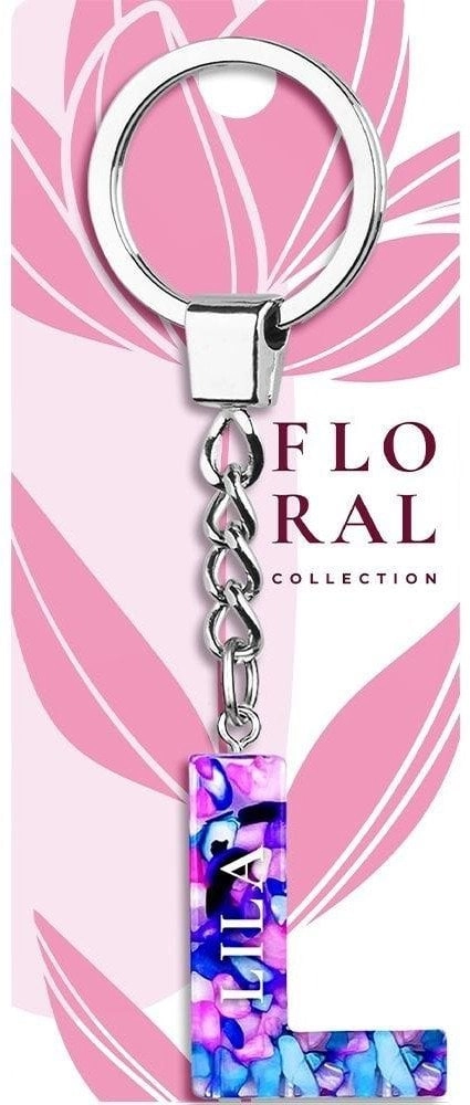 Keychain Letter Lila 5900094238493