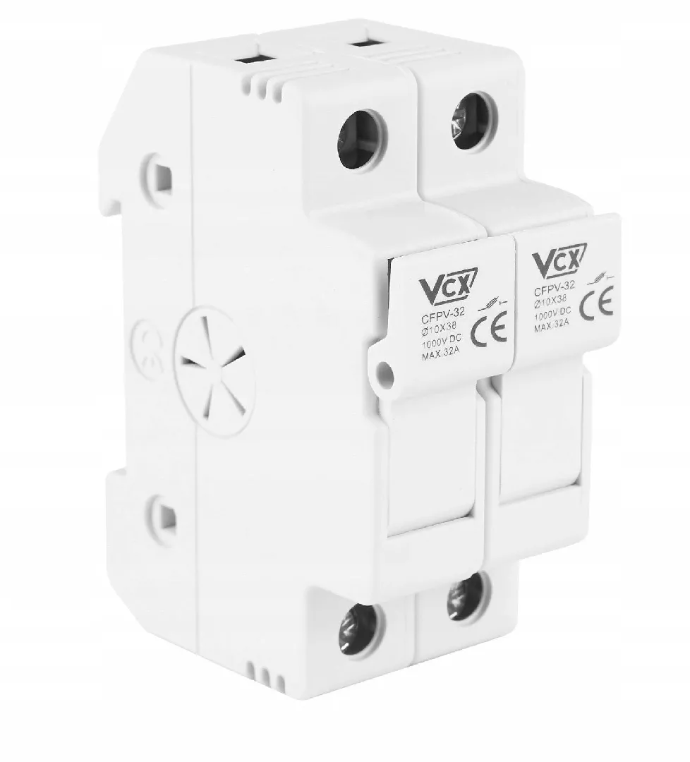 Fuse base CFPV-32 PV 2P 10x38mm