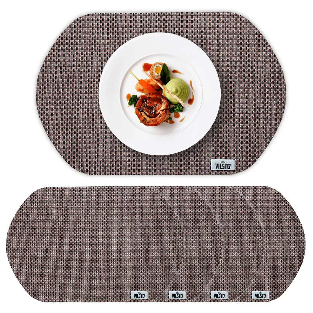 VILSTO Dining Table Place Mats  PVC