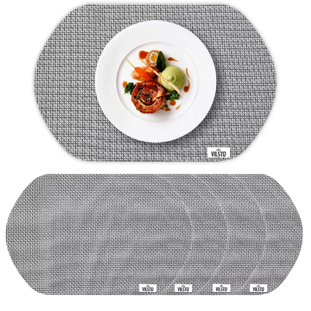 VILSTO Dining Table Place Mats  PVC