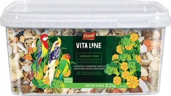 Vitaline Complete food for cockatiel  lovebird