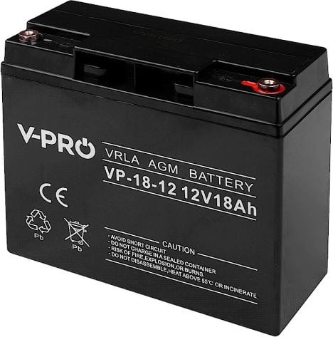 VPRO Akumulator AGM OPTI VPRO 12V