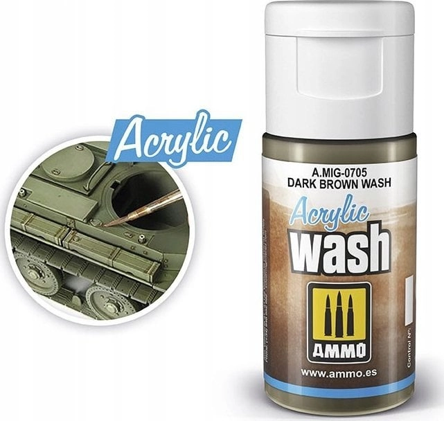 Vallejo Ammo: Acrylic Wash - Dark