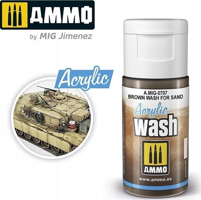 Vallejo Ammo: Acrylic Wash - Brown