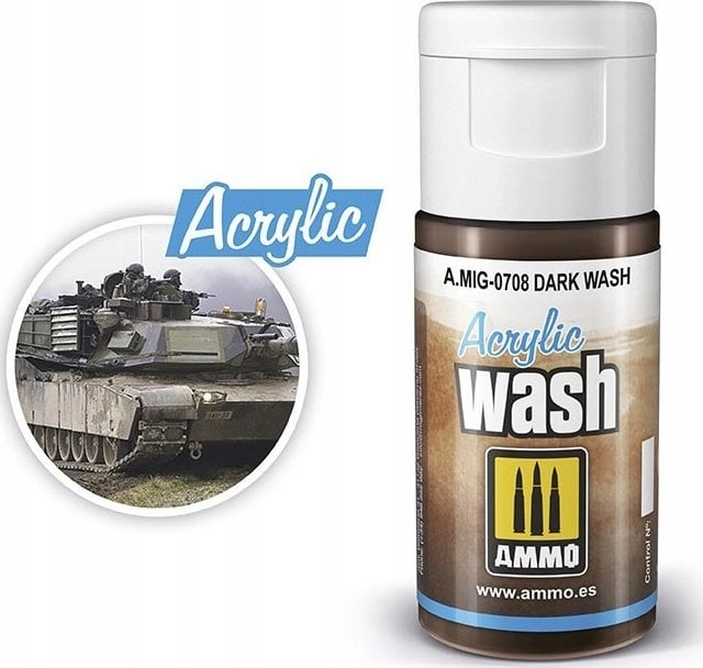 Vallejo Ammo: Acrylic Wash - Dark