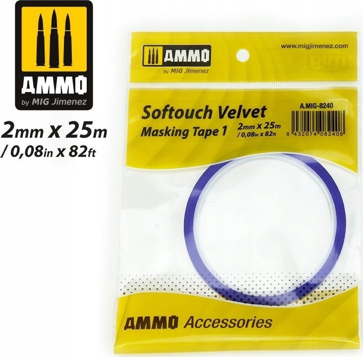 Vallejo Ammo: Softouch Velvet Masking Tape