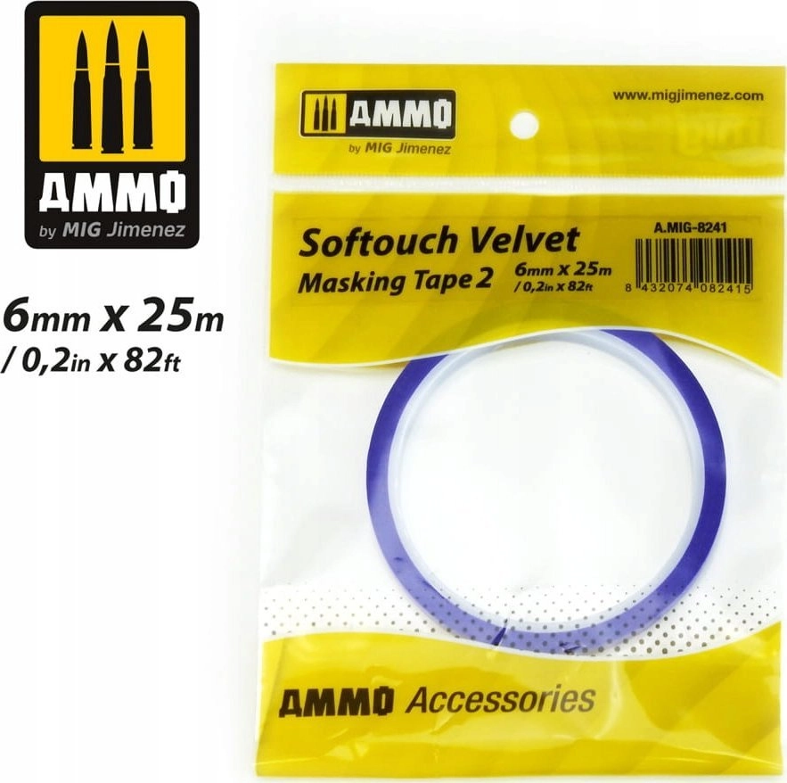 Vallejo Ammo: Softouch Velvet Masking Tape
