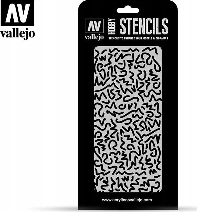 Stencil Luftwaffe WWII Shingles Camo 2022363