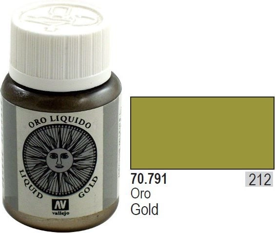 Vallejo Farba Nr212 Gold 35ml -