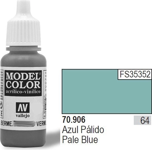Vallejo Farba Nr64 Pale Blue Matt