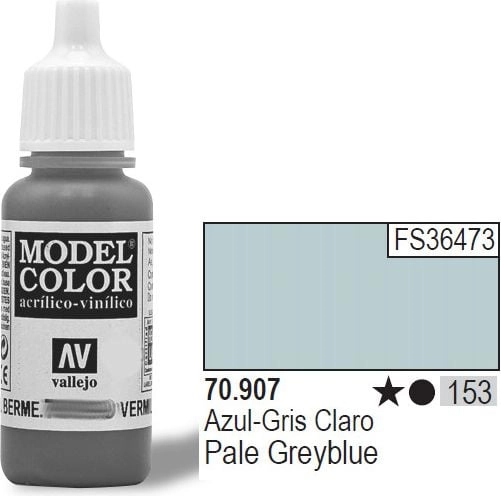 VALLEJO Color Nr153 Pale Greyblue 17ml
