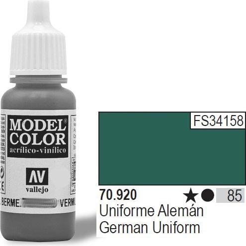 Vallejo Farba Nr85 German Uniform 17ml