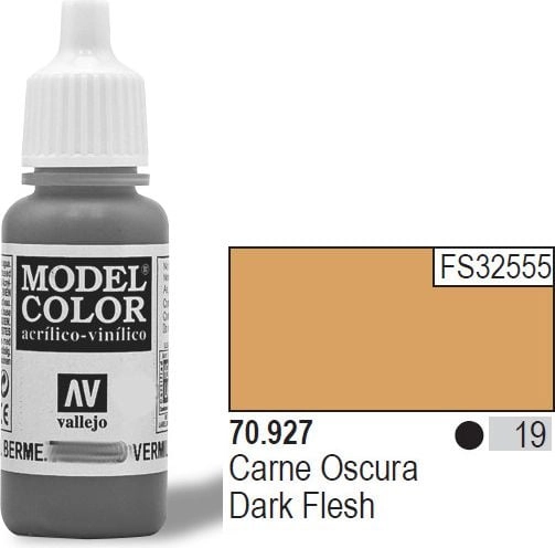 Vallejo Farba Nr19 Dark Flesh Matt