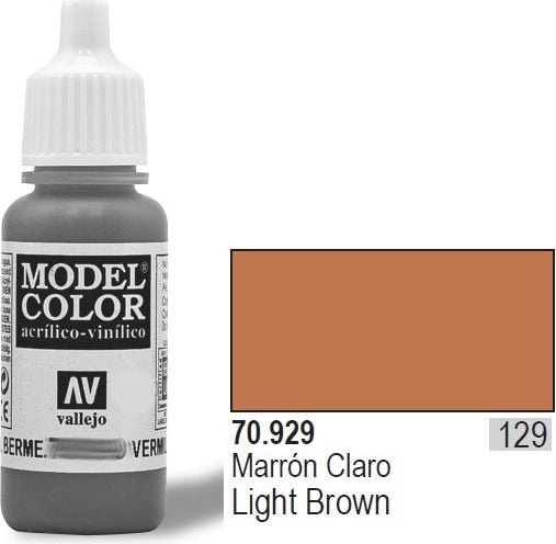Vallejo Farba Nr129 Light Brown 17ml