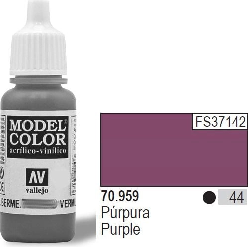 Vallejo Farba Nr44 Purple Matt 17ml