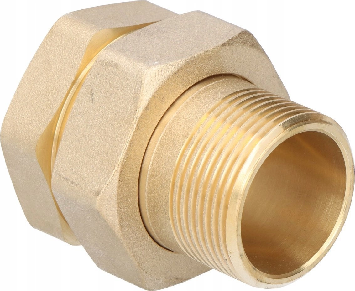 Valvex TWIST Straight brass connector with