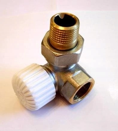 Vario Term angular left radiator valve