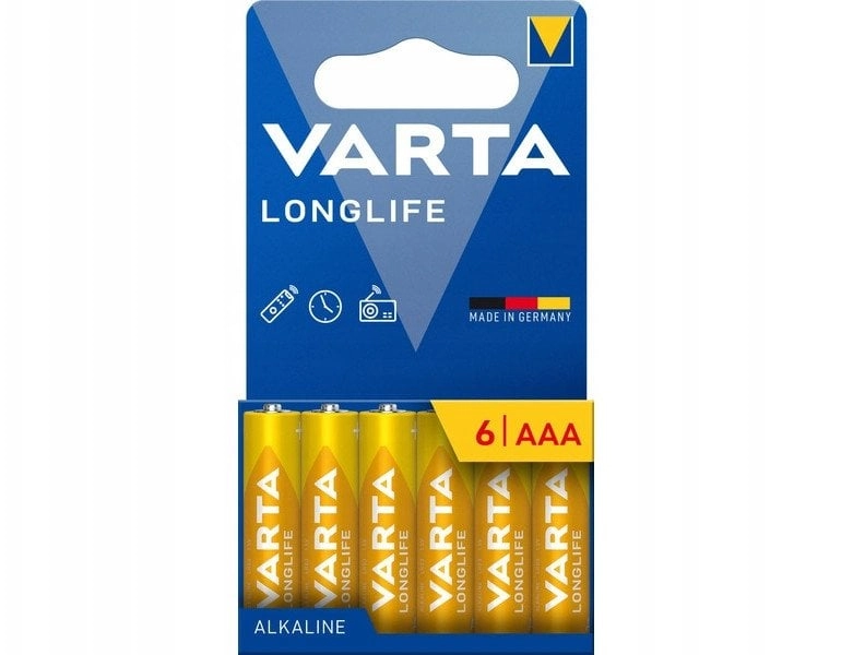 Varta Longlife Single-use battery AAA Alkaline