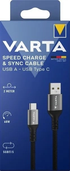 Varta Speed Charge Sync Cable USB-A