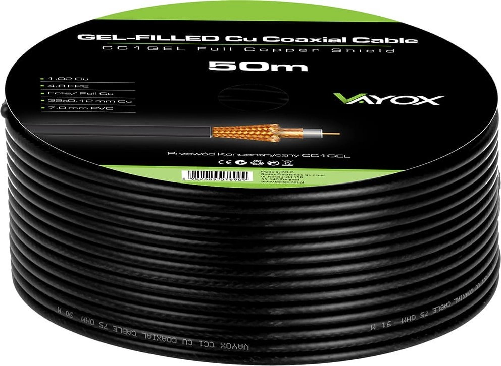Vayox CC1-50GEL coaxial cable 12976577 5905490800312