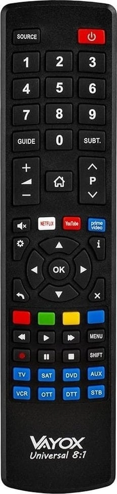 Vayox VA0141 universal remote control 13619772