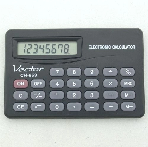 Vector KAV CH-853 pocket calculator 8