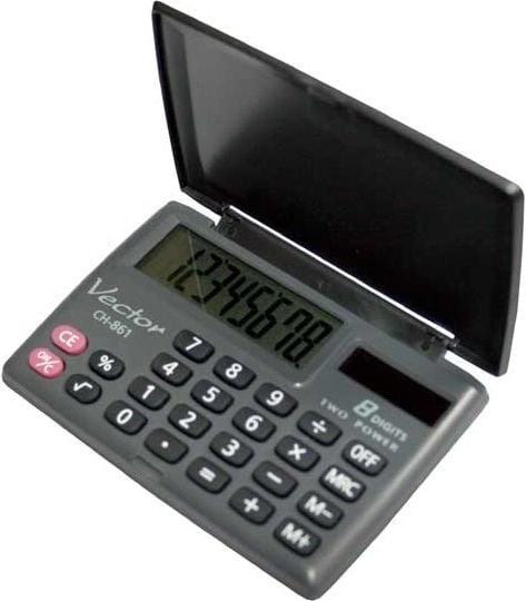 Vector KAV CH-861 pocket calculator 8
