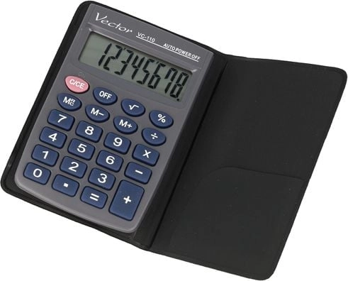 Vector KAV VC-110III pocket calculator 8