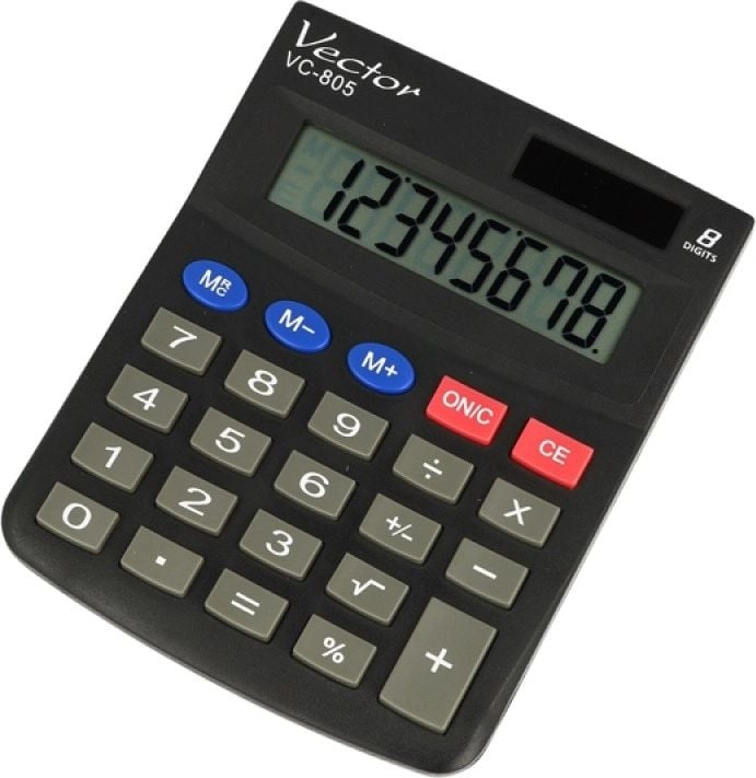 Vector VC-805 Office Calculator  black K-VVC805