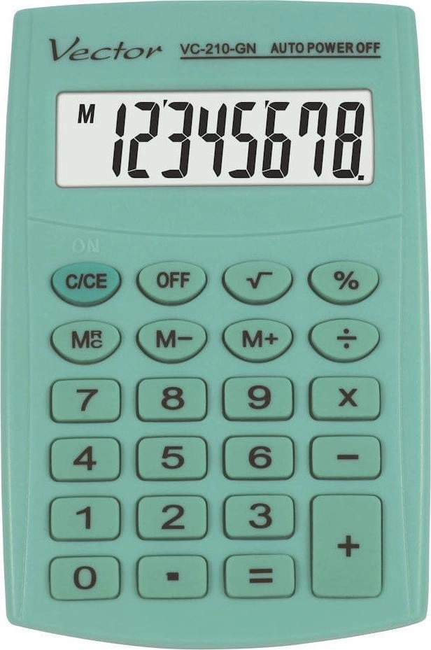 Vector KAV VC-210 GN pocket calculator
