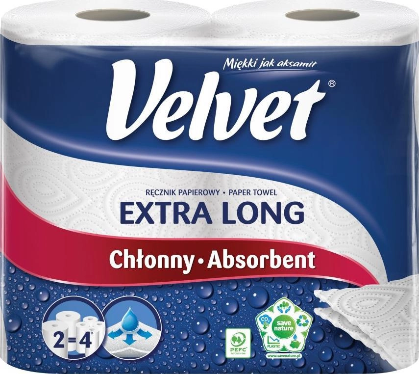 Velvet Ręczniki w roli celulozowe VELVET