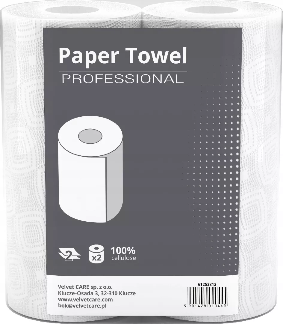 Velvet VELVET cellulose towel roll Professional