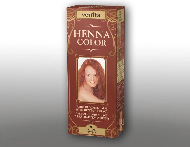 Venita Ziołowe Balsamy Henna Color 6