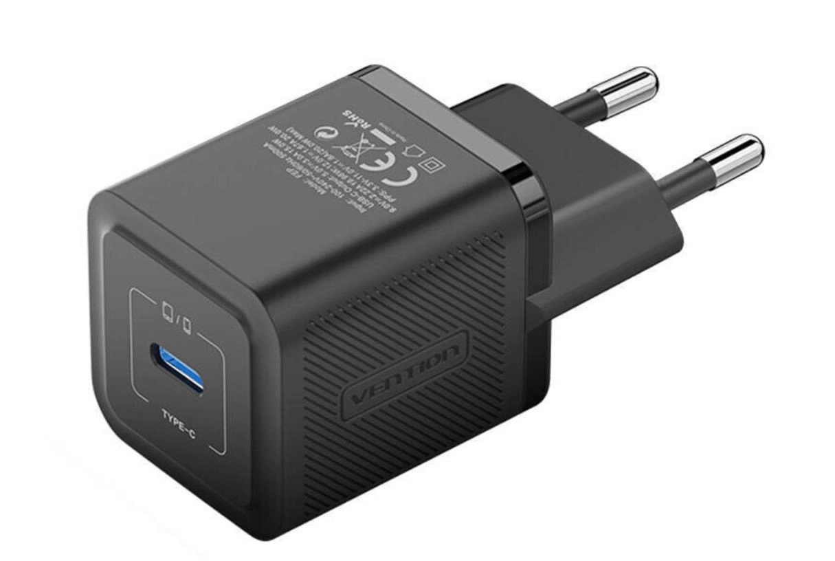Vention USB-C 20W GaN Charger FEPB0-EU