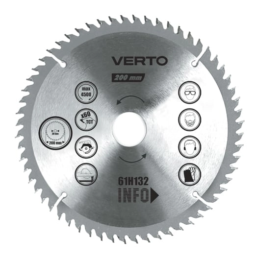 Verto Circular saw 300x30mm 60Z 61H138