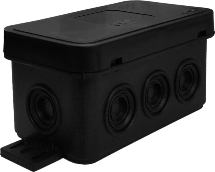 Hermetic box IP54 V8 80x45x41mm black