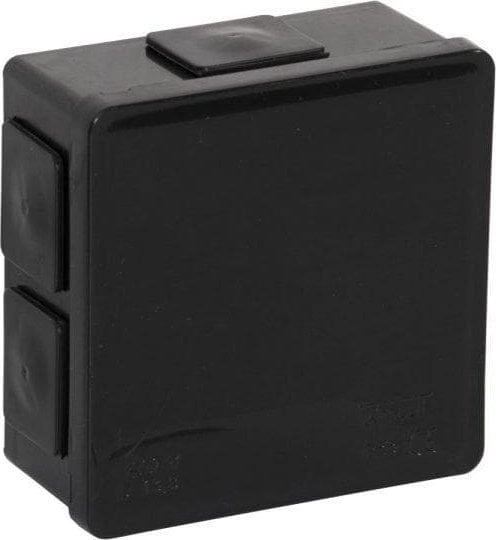 Hermetic box IP55 86x86x40mm V00205 black