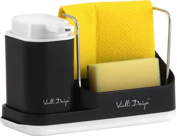 Vialli Design Organizer kuchenny z dozownikiem