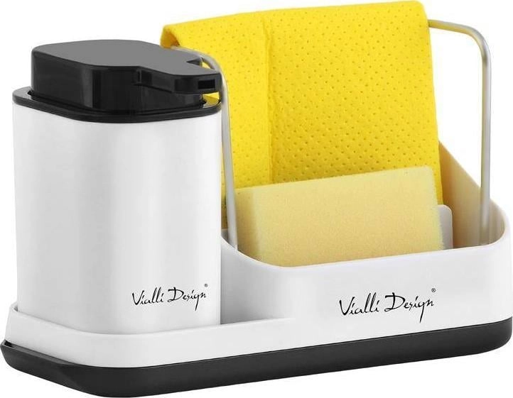 Vialli Design Organizer kuchenny z dozownikiem