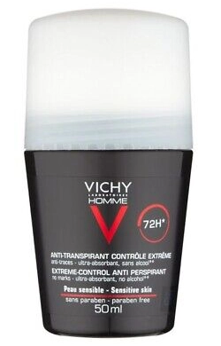 Vichy Homme 72H Extreme-Control Anti-Perspirant 50